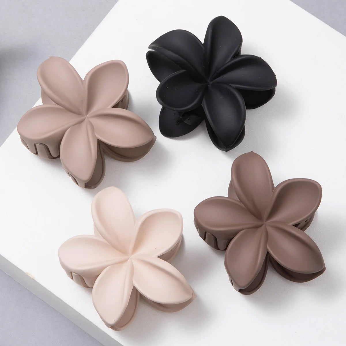 4Pcs Fashion Flower Clips