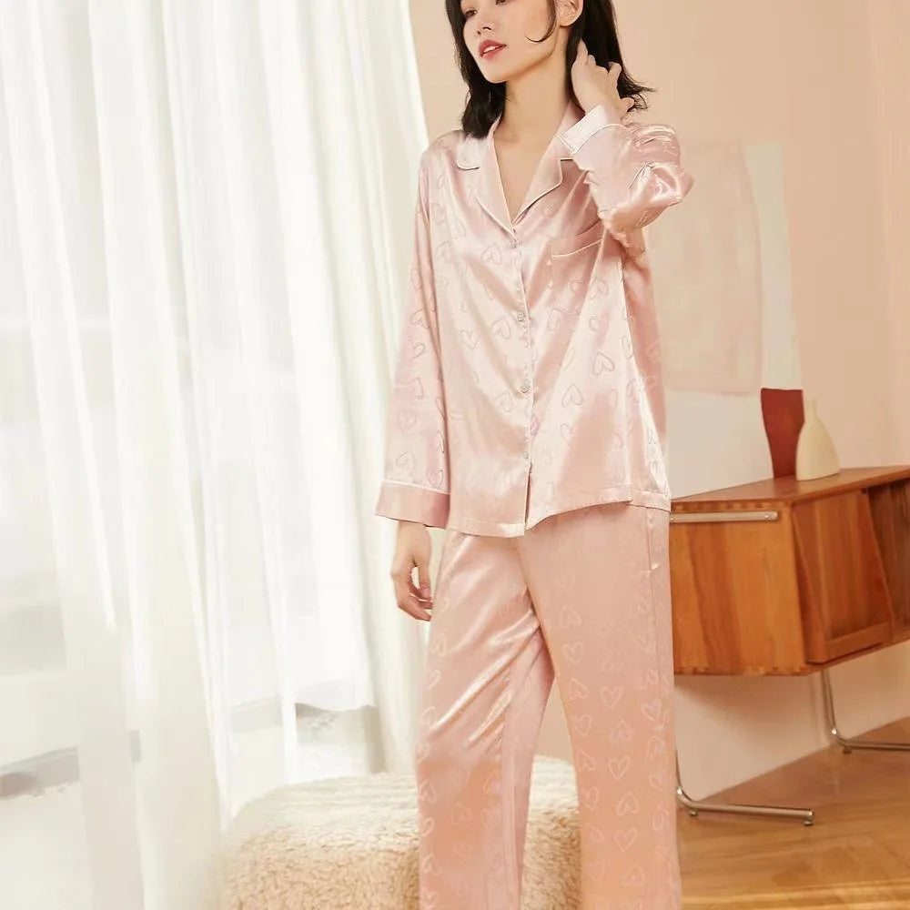 Ice Silk Pajamas