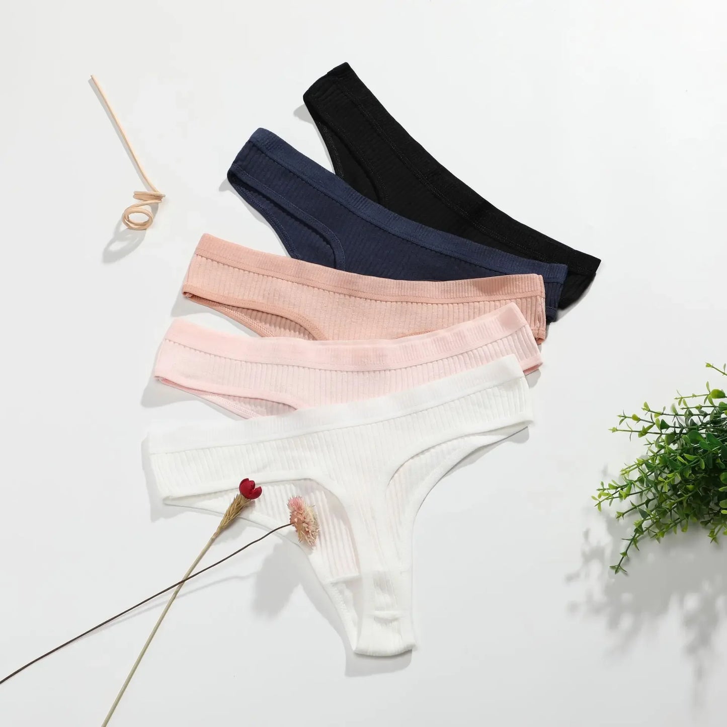 Cotton Thread Thong  [10pc]