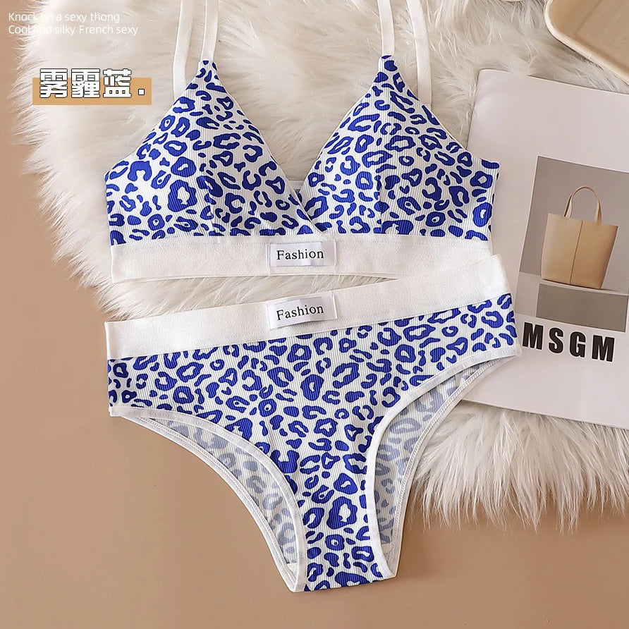 Leopard Bralette & Panties