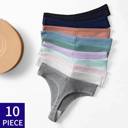 Cotton Thread Thong  [10pc]