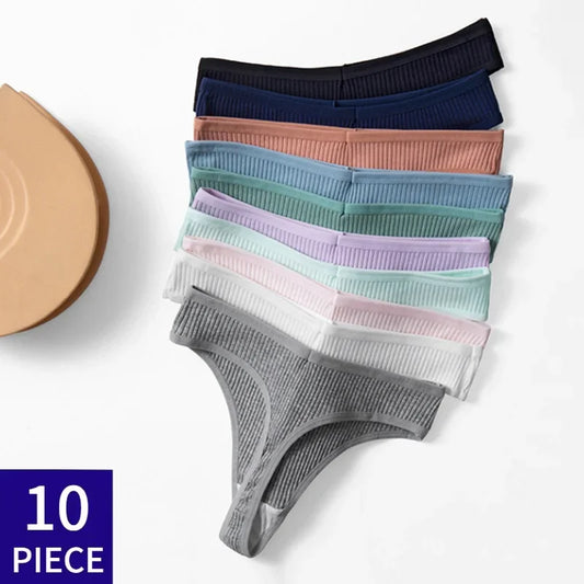 Cotton Thread Thong  [10pc]