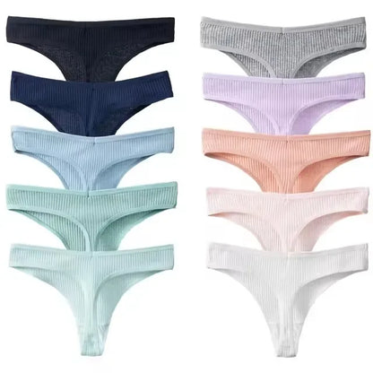 Cotton Thread Thong  [10pc]